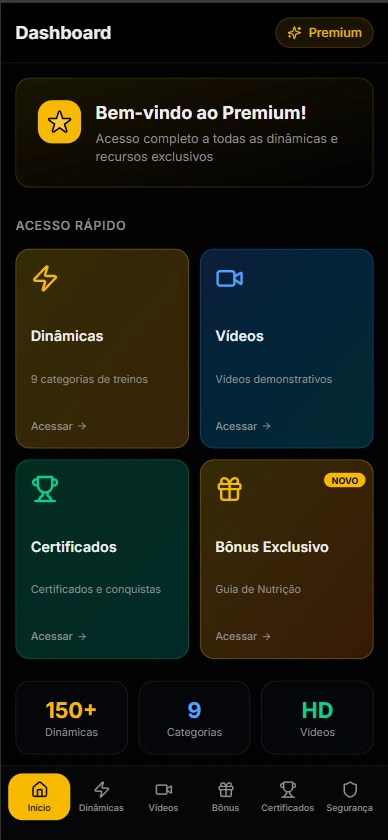 App Dashboard Principal