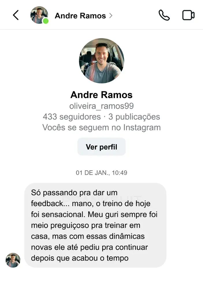 Depoimento André Ramos